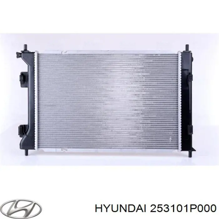 Radiador de esfriamento de motor Hyundai/Kia 253101P000 preço, a partir de 110,60 USD