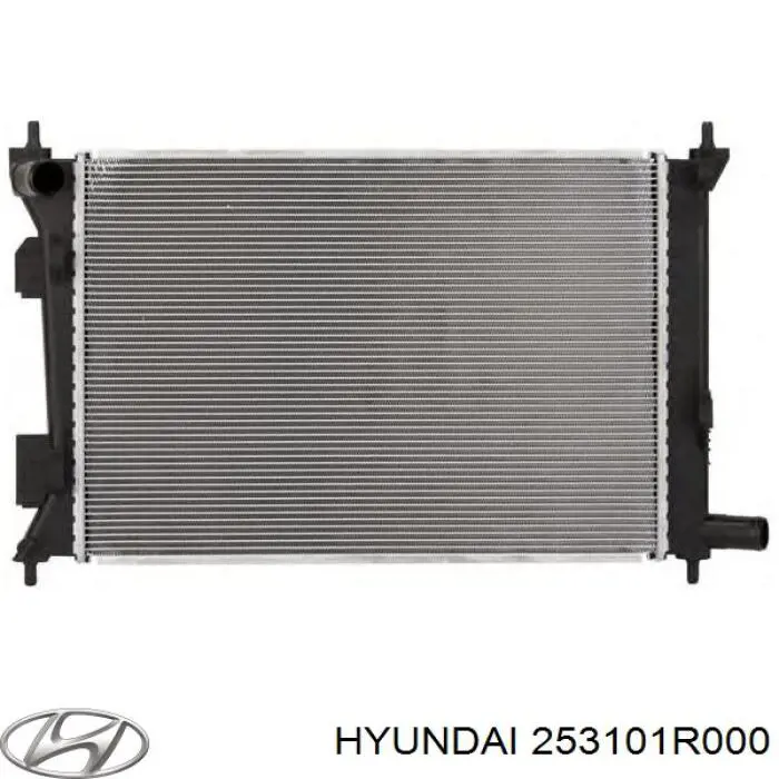 Radiador de esfriamento de motor Hyundai/Kia 253101R000 preço, a partir de 132,00 USD