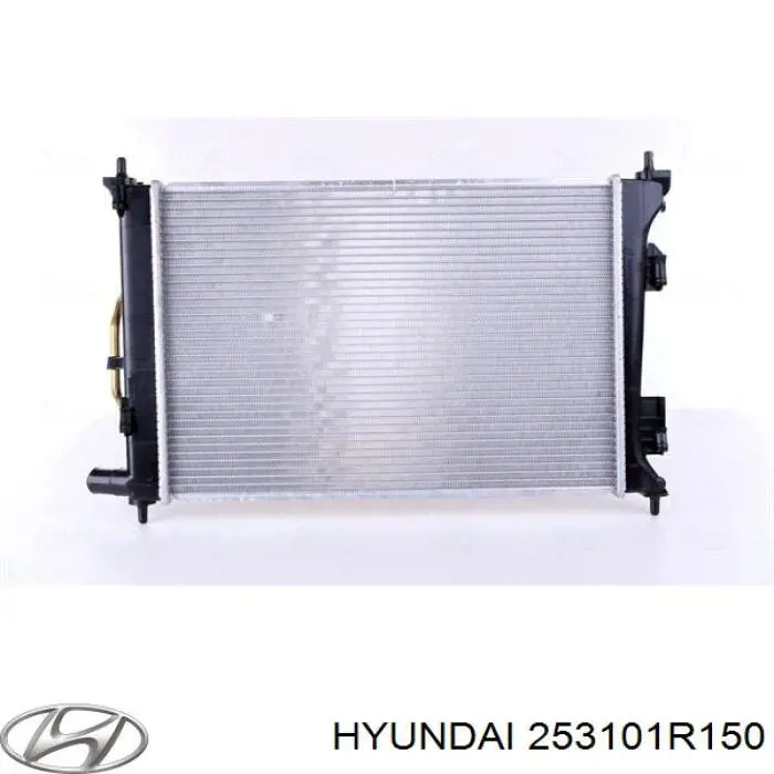 Radiador de esfriamento de motor Hyundai/Kia 253101R150 preço, a partir de 96,41 USD