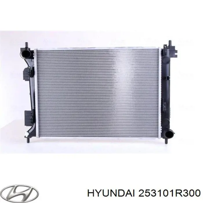 253101R300 Hyundai/Kia Radiador de esfriamento de motor