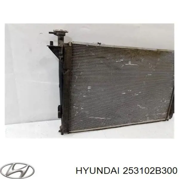 Compre 253102B300 Hyundai/Kia Radiador de esfriamento de motor