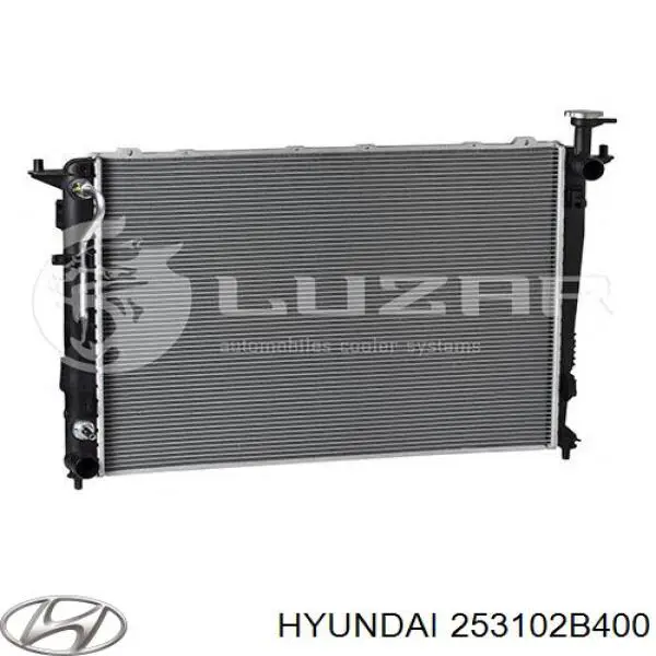 Radiador de esfriamento de motor Hyundai/Kia 253102B400 preço, a partir de 84,04 USD