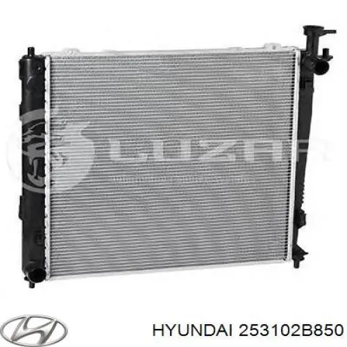 253102B850 Hyundai/Kia Radiador de esfriamento de motor