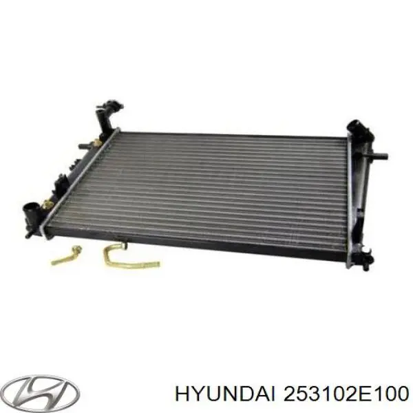 253102E100 Hyundai/Kia Radiador de esfriamento de motor
