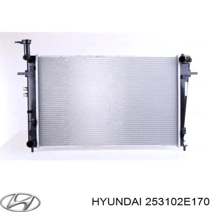Radiador de esfriamento de motor Hyundai/Kia 253102E170 preço, a partir de 141,75 USD