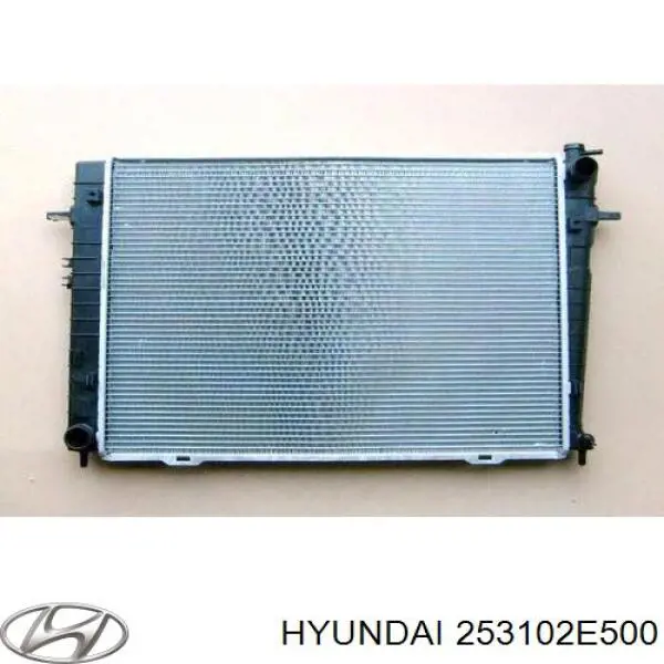 Radiador de esfriamento de motor Hyundai/Kia 253102E500 preço, a partir de 120,88 USD