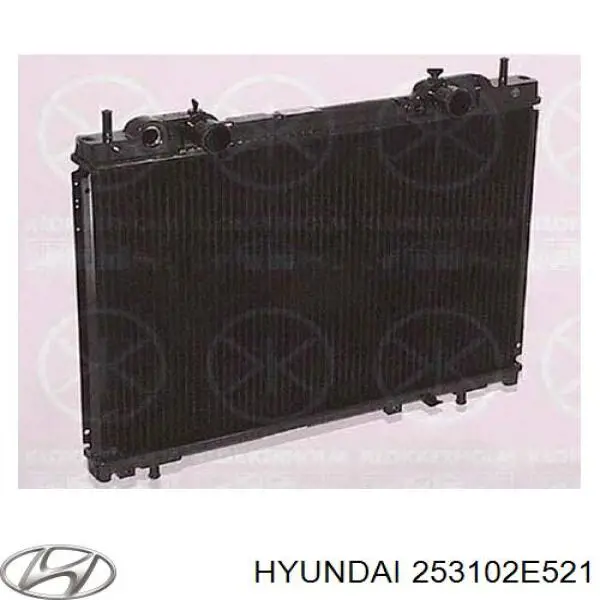 Radiador de esfriamento de motor Hyundai/Kia 253102E521 preço, a partir de 166,53 USD