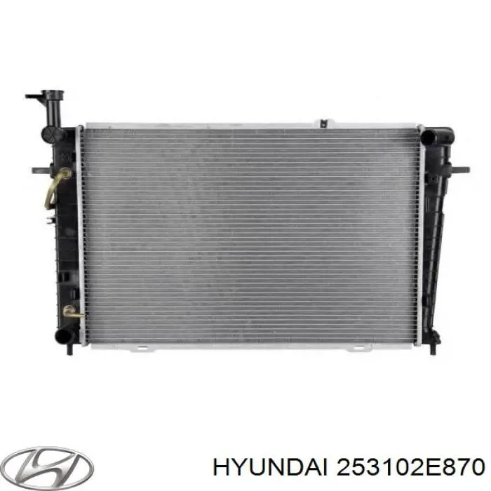 Radiador de esfriamento de motor Hyundai/Kia 253102E870 preço, a partir de 129,58 USD
