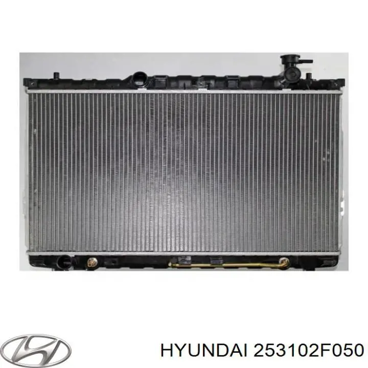 Radiador de esfriamento de motor 253102F050 Hyundai/Kia