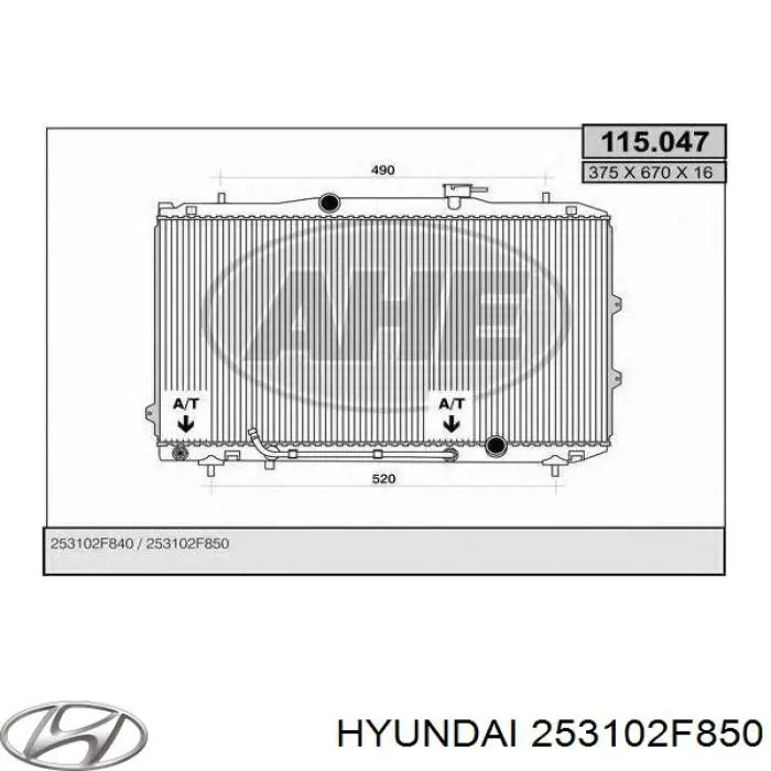  Hyundai/Kia 253102F900