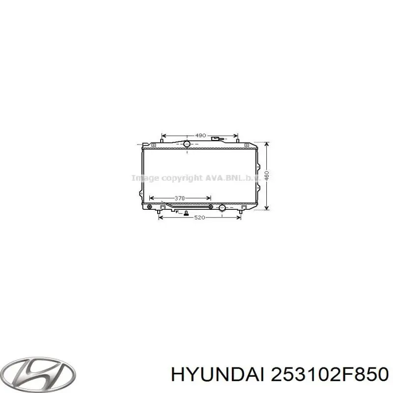 Compre 253102F900 Hyundai/Kia Radiador de esfriamento de motor