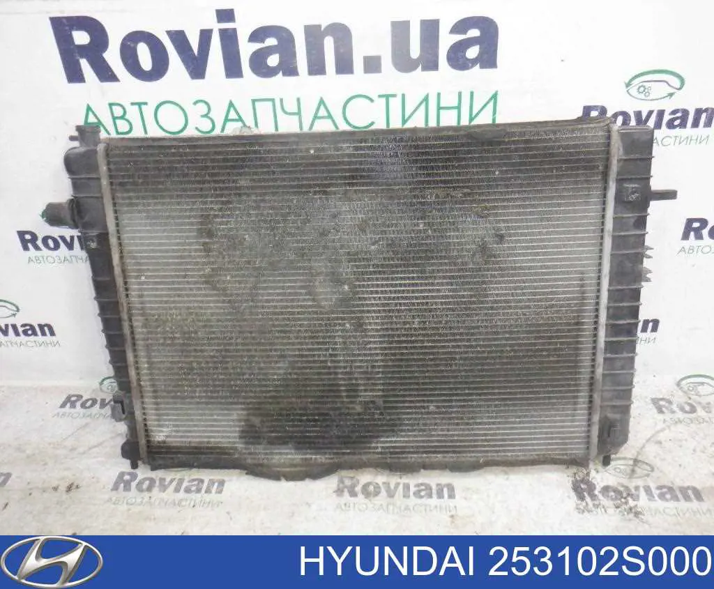 253102S000 Hyundai/Kia Radiador de esfriamento de motor