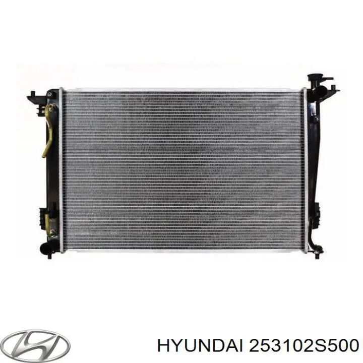 Radiador de esfriamento de motor Hyundai/Kia 253102S500 preço, a partir de 164,54 USD