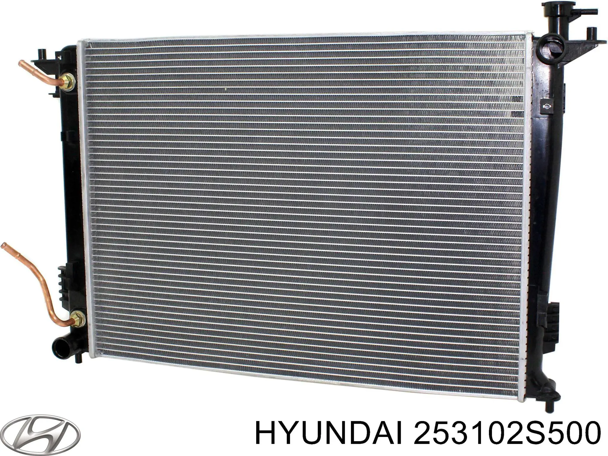 Radiador de esfriamento de motor 253102S500 Hyundai/Kia