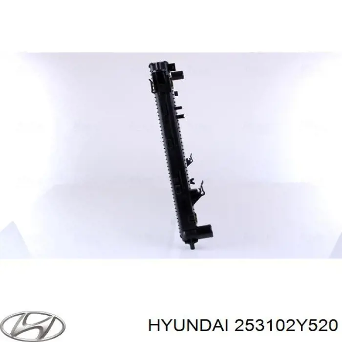 Radiador de esfriamento de motor Hyundai/Kia 253102Y520 preço, a partir de 129,80 USD