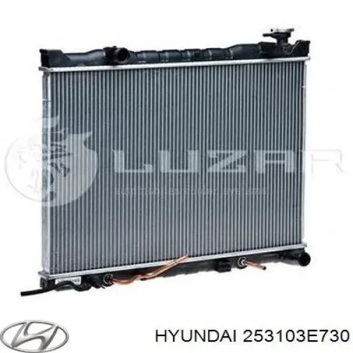 Radiador de esfriamento de motor Hyundai/Kia 253103E730 preço, a partir de 152,36 USD
