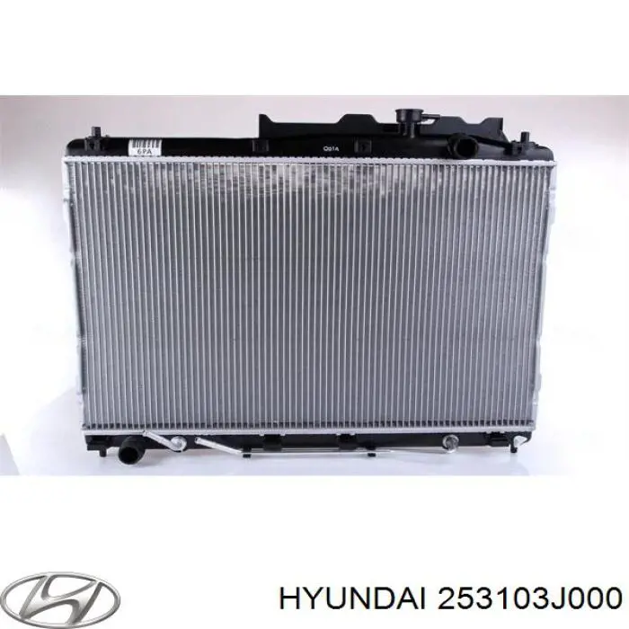 253103J000 Hyundai/Kia Radiador de esfriamento de motor