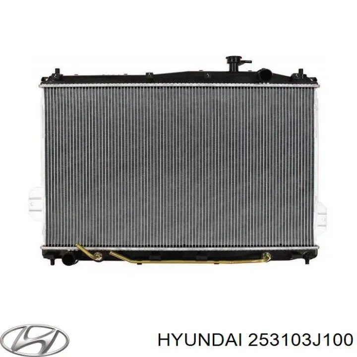 Compre 253103J100 Hyundai/Kia Radiador de esfriamento de motor
