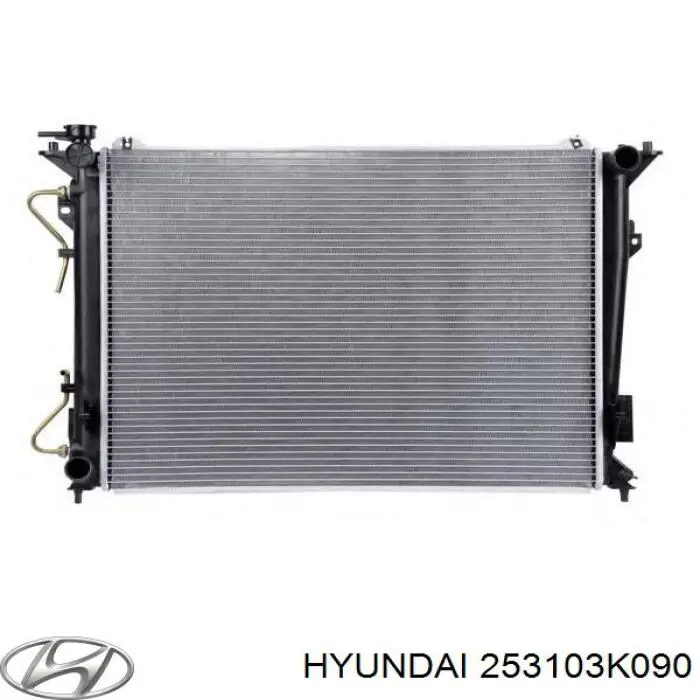 Radiador de esfriamento de motor Hyundai/Kia 253103K090 preço, a partir de 118,58 USD