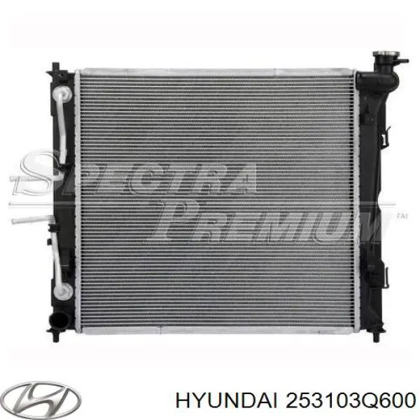Radiador de esfriamento de motor Hyundai/Kia 253103Q600 preço, a partir de 124,76 USD