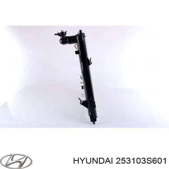 Radiador de esfriamento de motor Hyundai/Kia 253103S601