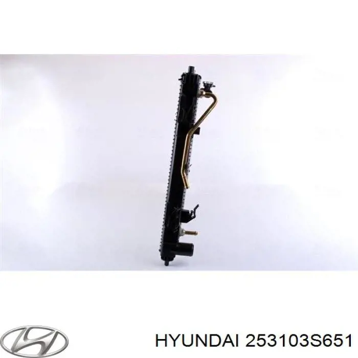 Radiador de esfriamento de motor Hyundai/Kia 253103S651 preço, a partir de 136,77 USD