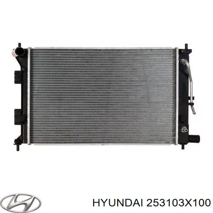 253103X100 Hyundai/Kia Radiador de esfriamento de motor