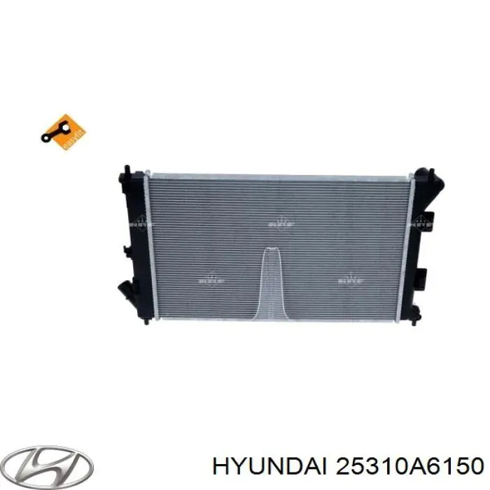 Radiador de esfriamento de motor Hyundai/Kia 25310A6150 preço, a partir de 126,71 USD
