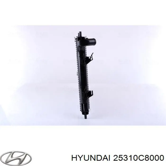 25310C8000 Hyundai/Kia Radiador de esfriamento de motor