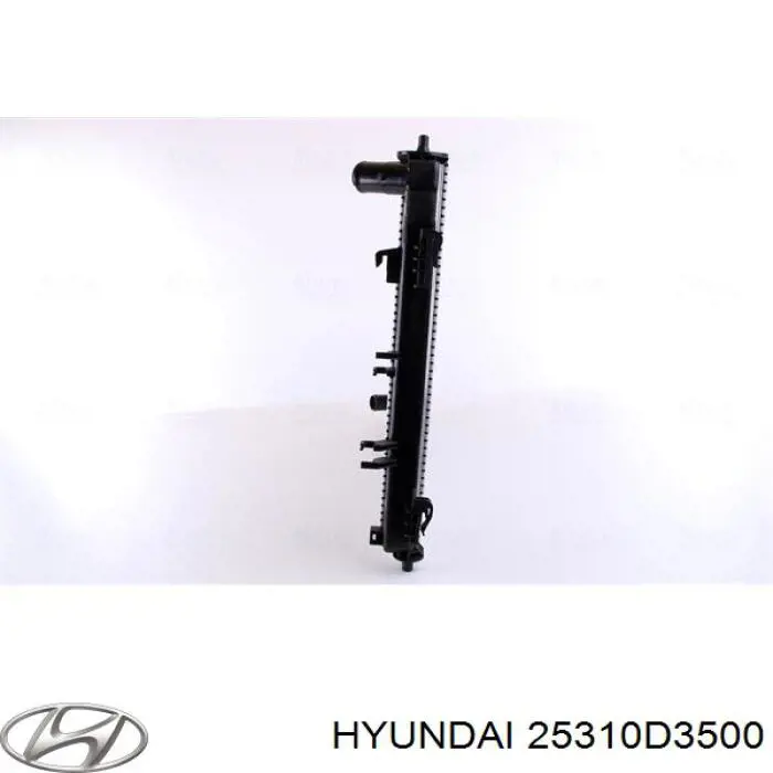 25310D3500 Hyundai/Kia Radiador de esfriamento de motor