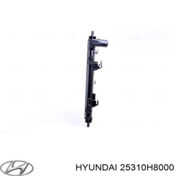 25310H8000 Hyundai/Kia Radiador de esfriamento de motor