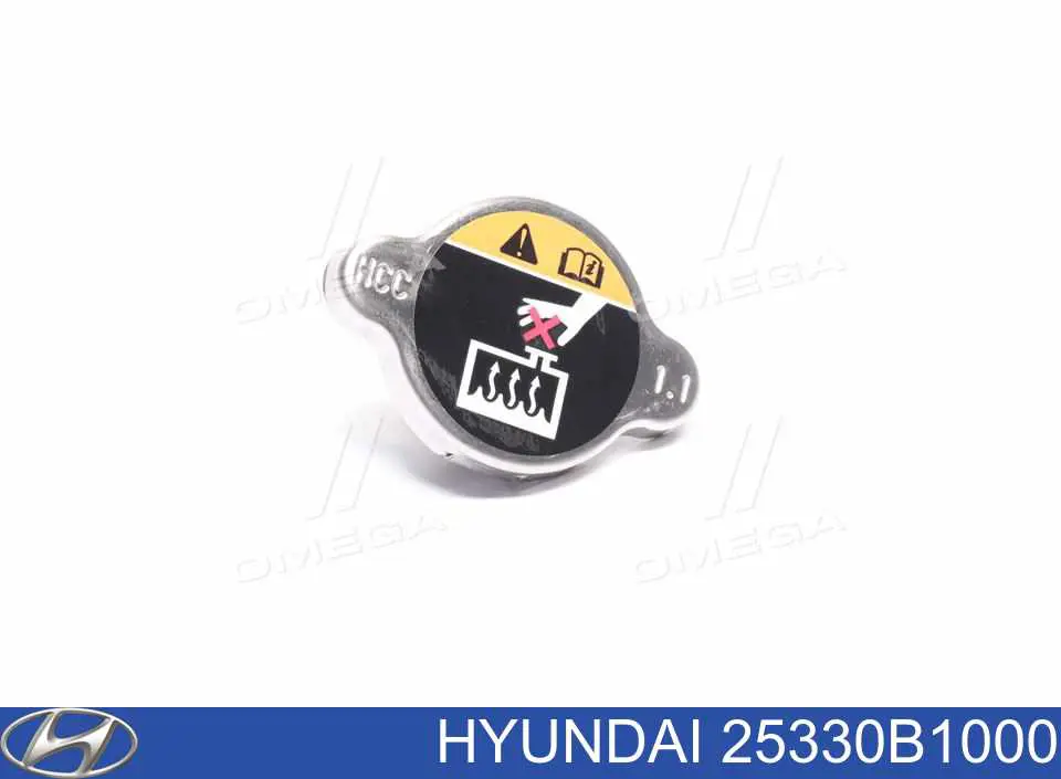 25330B1000 Hyundai/Kia Tampa (tampão) do tanque de expansão