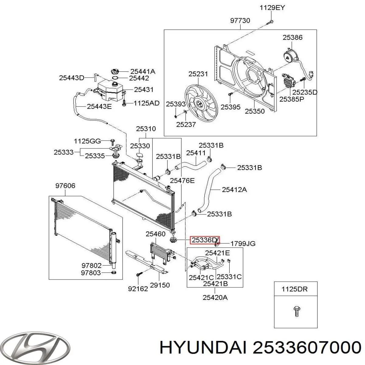 2533607000 Hyundai/Kia 