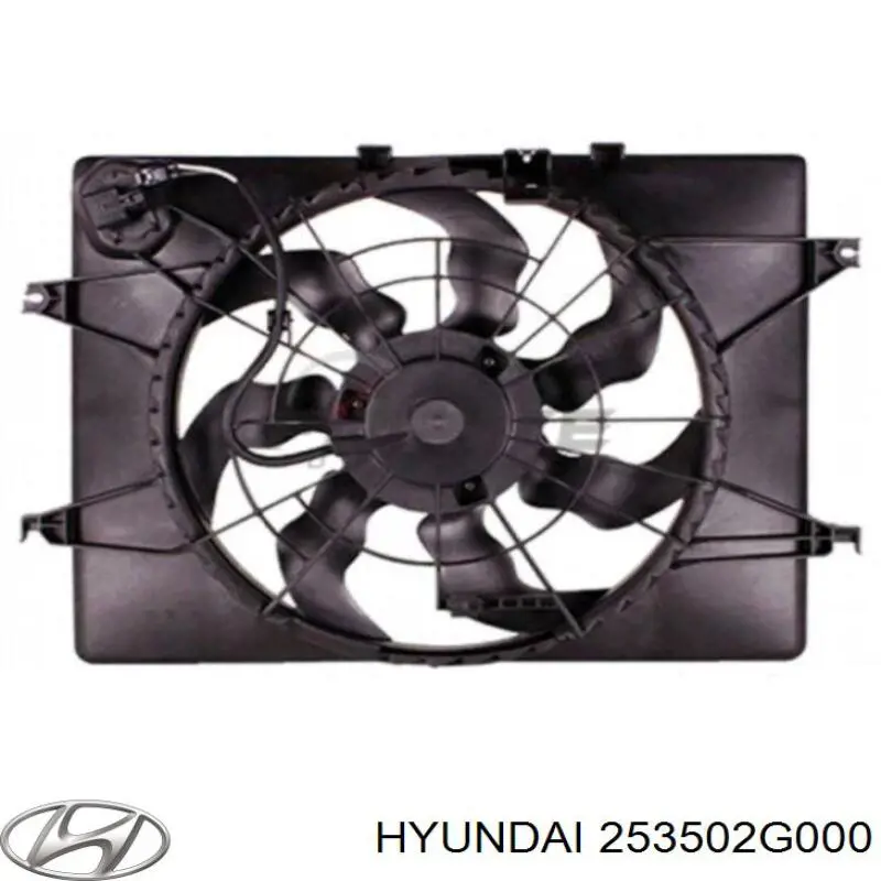 Difusor do radiador de esfriamento Hyundai/Kia 253502G000 preço, a partir de  USD