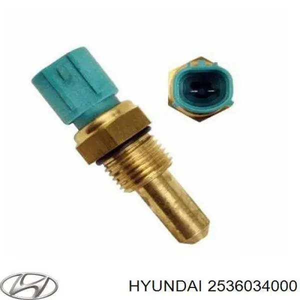 Sensor de temperatura do fluido de esfriamento (de ativação de ventilador do radiador) Hyundai/Kia 2536034000 preço, a partir de 48,01 USD