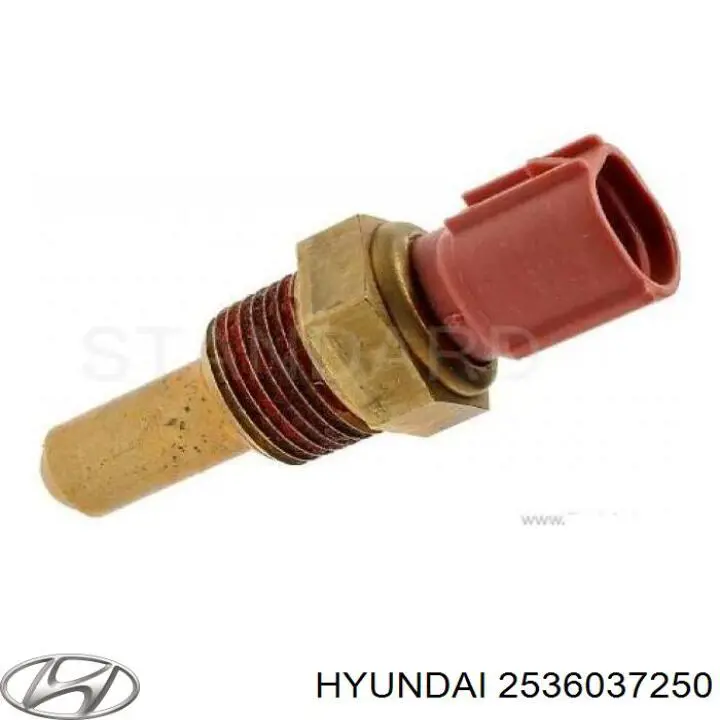Sensor de temperatura do fluido de esfriamento (de ativação de ventilador do radiador) Hyundai/Kia 2536037250 preço, a partir de 19,54 USD