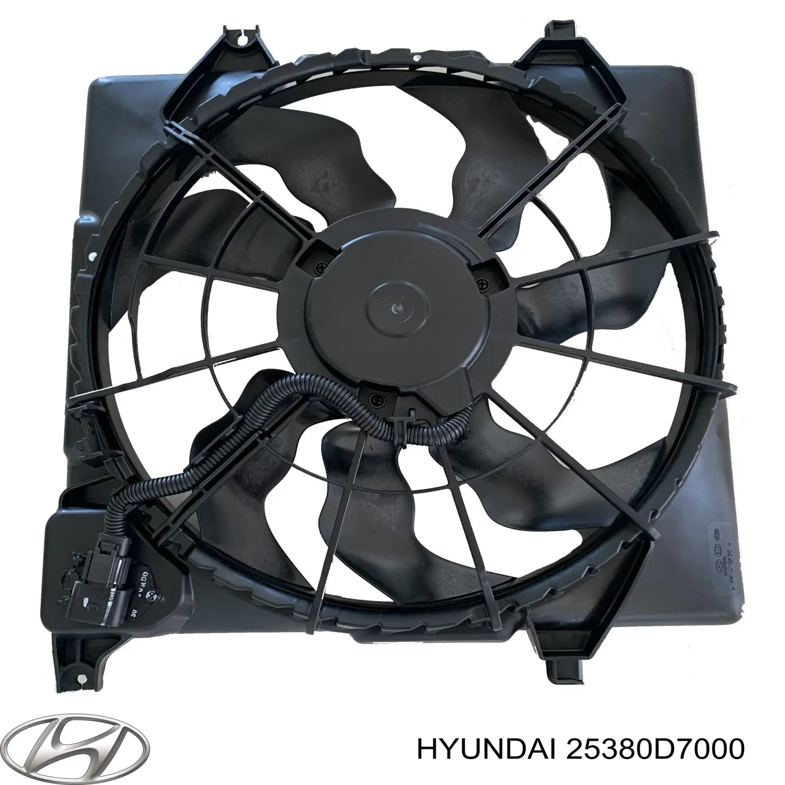 Difusor do radiador de esfriamento, montado com motor e roda de aletas Hyundai/Kia 25380D7000 preço, a partir de 209,42 USD