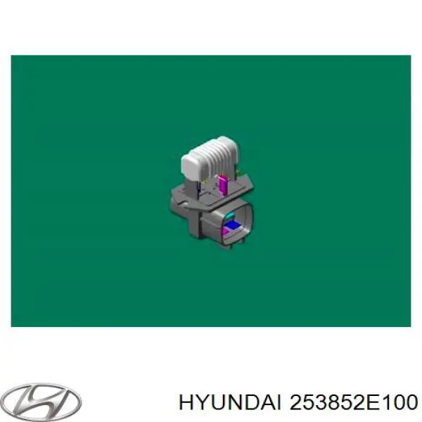 Regulador de revoluções de ventilador de esfriamento (unidade de controlo) Hyundai/Kia 253851U000 preço, a partir de 24,53 USD