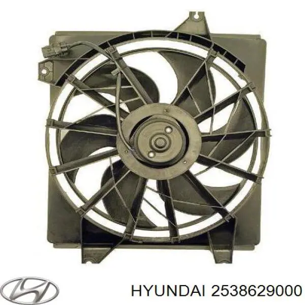 Compre 2538629000 Hyundai/Kia Motor de ventilador do sistema de esfriamento
