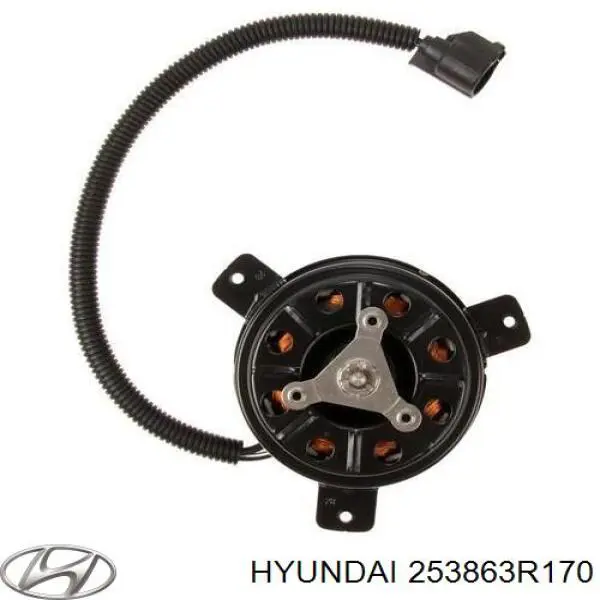 253863R170 Hyundai/Kia Motor de ventilador do sistema de esfriamento