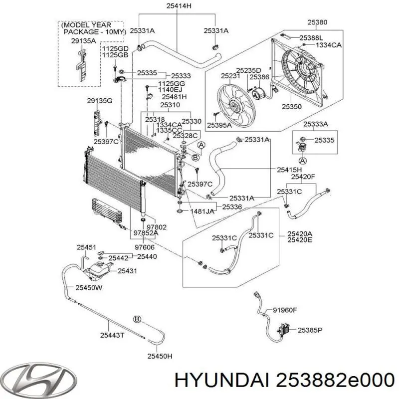 253882E000 Hyundai/Kia 