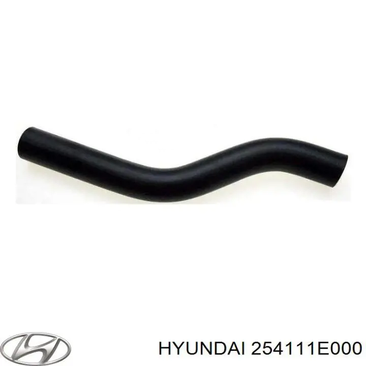 254111E000 Hyundai/Kia Mangueira (cano derivado) do radiador de esfriamento superior