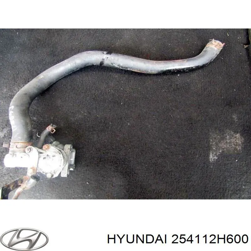 254112H600 Hyundai/Kia Mangueira (cano derivado) do radiador de esfriamento superior