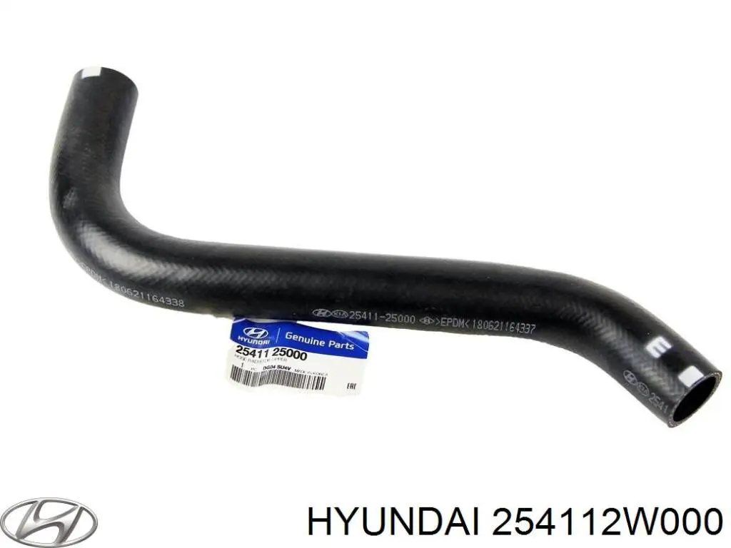 254112W000 Hyundai/Kia Mangueira (cano derivado) do radiador de esfriamento superior