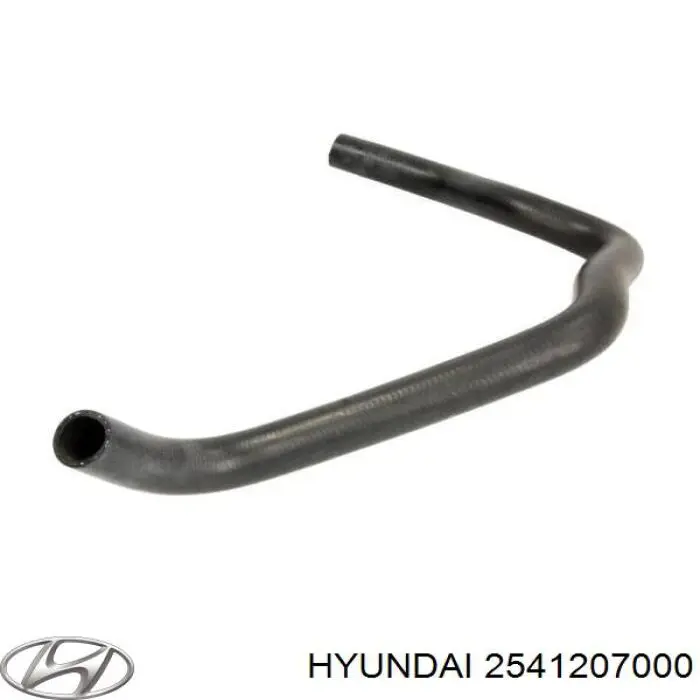 Mangueira (cano derivado) inferior do radiador de esfriamento Hyundai/Kia 2541207000 preço, a partir de 30,92 USD