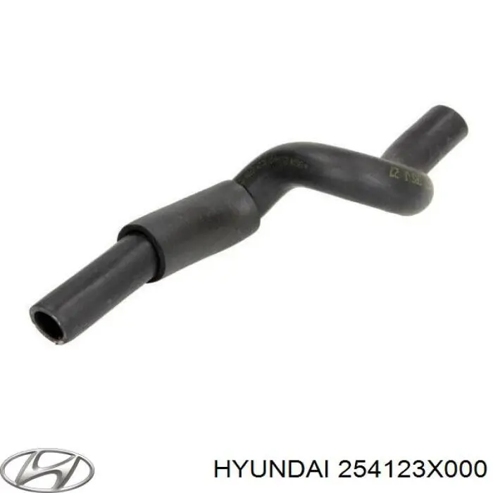 Compre 254123X000 Hyundai/Kia Mangueira (cano derivado) inferior do radiador de esfriamento