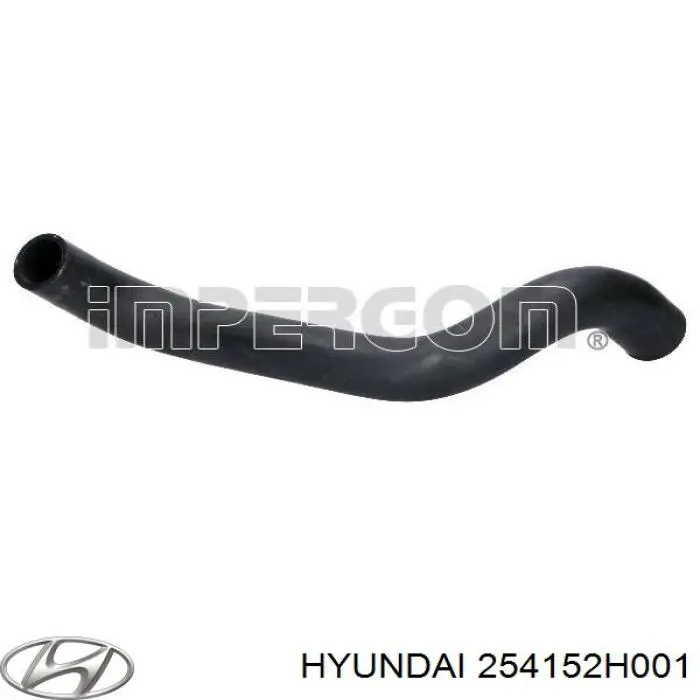 Mangueira (cano derivado) inferior do radiador de esfriamento Hyundai/Kia 254152H001 preço, a partir de 21,95 USD