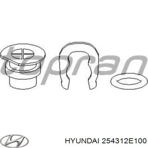 Tanque de expansão do sistema de esfriamento Hyundai/Kia 254312E100 preço, a partir de 44,32 USD