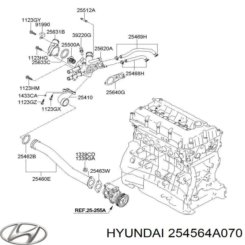 Compre 254564A000 Hyundai/Kia 