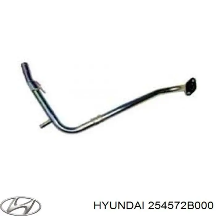 Mangueira (cano derivado) de bomba de água de admissão Hyundai/Kia 254572B000 preço, a partir de 54,61 USD